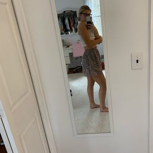 Flowy cheetah skirt